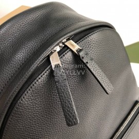 Burberry Black Leather Leisure Backpack