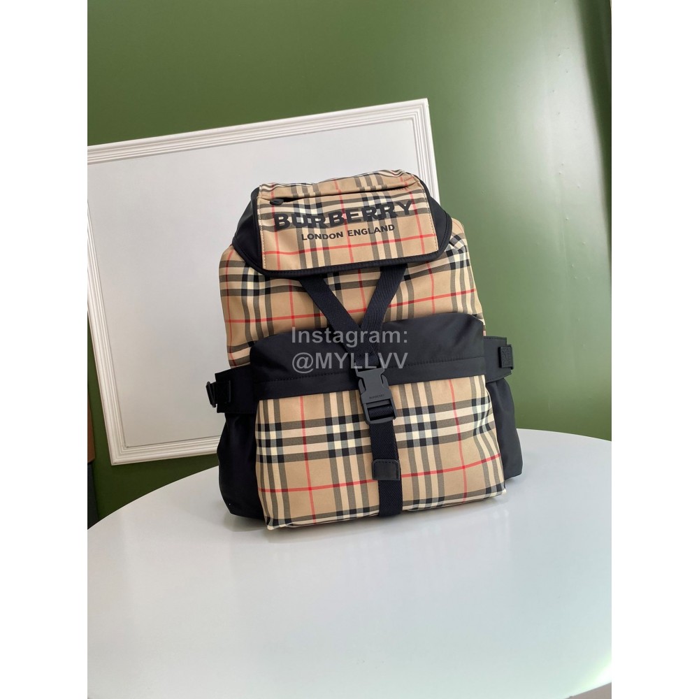 Burberry New Plaid Retro Backpack