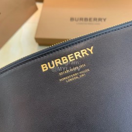 Burberry Blue Leather Handbag