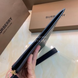 Burberry Blue Leather Handbag