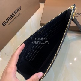 Burberry Blue Leather Handbag