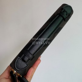 Burberry Double Zipper Handbag For Men Coffee