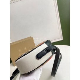 Burberry Retro Checkered Round Messenger Bag