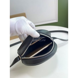 Burberry Retro Checkered Round Messenger Bag