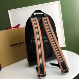 Burberry Fashion Wine Red Backpack