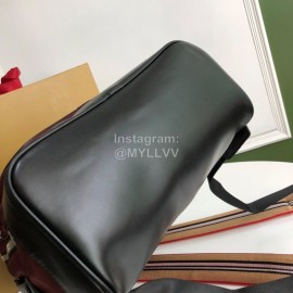 Burberry Fashion Wine Red Backpack