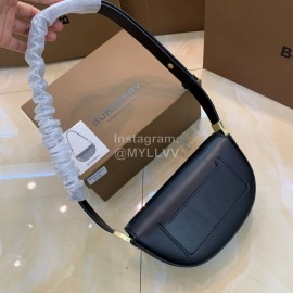 Burberry Black Cowhide Messenger Bag