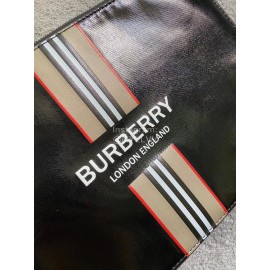 Burberry Fashion Bright Canvas Handbag For Men