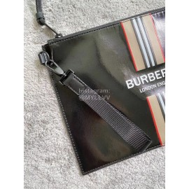 Burberry Fashion Bright Canvas Handbag For Men