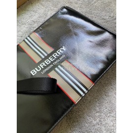 Burberry Fashion Bright Canvas Handbag For Men