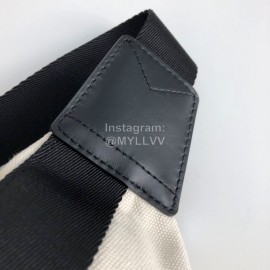 Burberry Bright Print Canvas White Waist Pack Chest Pack