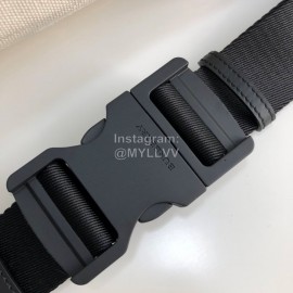 Burberry Bright Print Canvas White Waist Pack Chest Pack