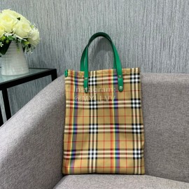 Burberry Small Classic Plaid Handbag