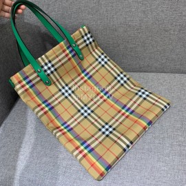 Burberry Small Classic Plaid Handbag