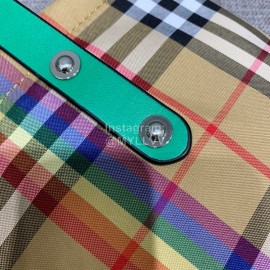 Burberry Small Classic Plaid Handbag