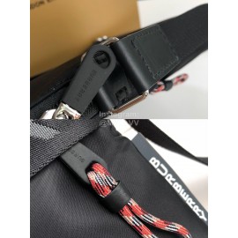 Burberry Black Nylon Fashion Messenger Bag