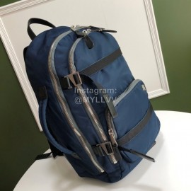 Burberry Fashion Nylon Leisure Backpack Blue