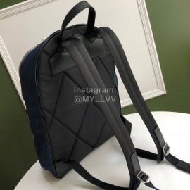 Burberry Fashion Nylon Leisure Backpack Blue