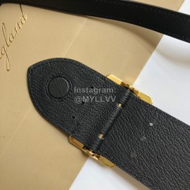 Burberry Small Grain Leather Messenger Bag For Women Black