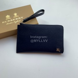 Burberry Simple Water Ripple Handbag Blue