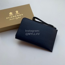 Burberry Simple Water Ripple Handbag Blue