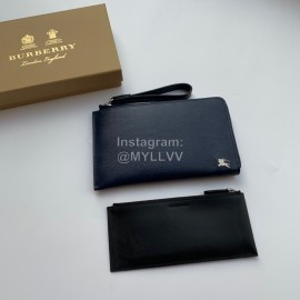 Burberry Simple Water Ripple Handbag Blue