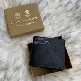 Burberry New Printed Short Two Fold Wallet