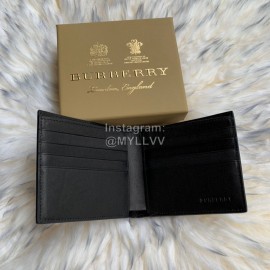 Burberry New Printed Short Two Fold Wallet
