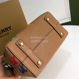 Burberry Brown Leather Vintage Handbag