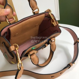 Burberry Brown Leather Vintage Handbag