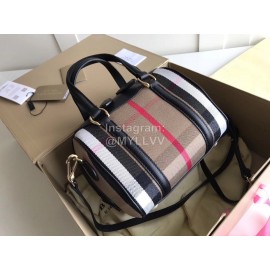 Burberry Striped Messenger Bag For Women