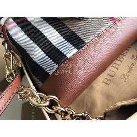 Burberry Fashion Plaid Handbag Chain Bag