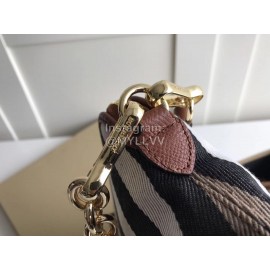 Burberry Fashion Plaid Handbag Chain Bag