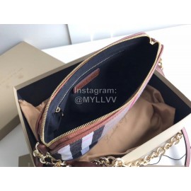 Burberry Fashion Plaid Handbag Chain Bag