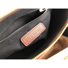 Burberry Fashion Plaid Handbag Chain Bag