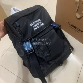 Burberry Black Simple Backpack