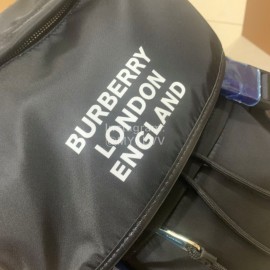 Burberry Black Simple Backpack