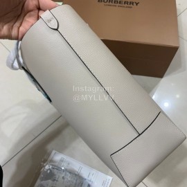 Burberry Exquisite Embossed Tote Bag White