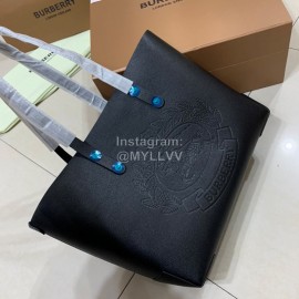 Burberry Exquisite Embossed Tote Bag Black