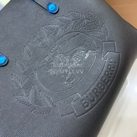 Burberry Exquisite Embossed Tote Bag Black