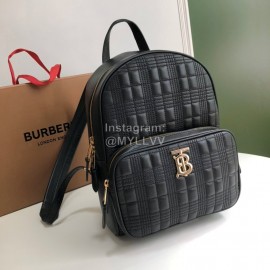 Burberry Fashion Black Sheepskin Backpack