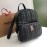 Burberry Fashion Black Sheepskin Backpack