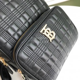 Burberry Fashion Black Sheepskin Backpack