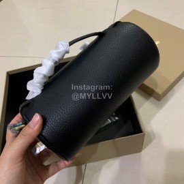 Burberry Black Cylinder Messenger Bag