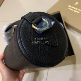 Burberry Black Cylinder Messenger Bag
