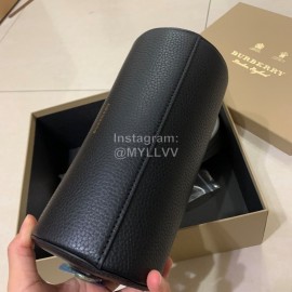 Burberry Black Cylinder Messenger Bag