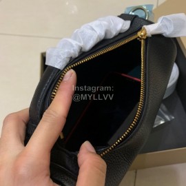 Burberry Black Cylinder Messenger Bag