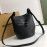 Burberry Black Leather Bucket Bag
