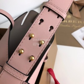 Burberry Pink Calfskin Bucket Bag