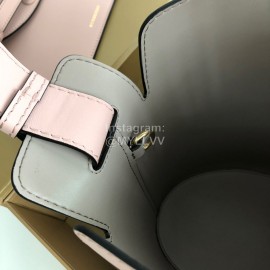 Burberry Pink Calfskin Bucket Bag